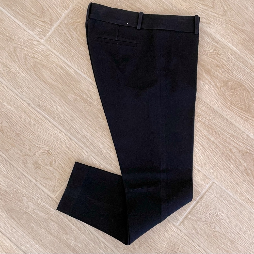 Black JCrew city style ankle pants